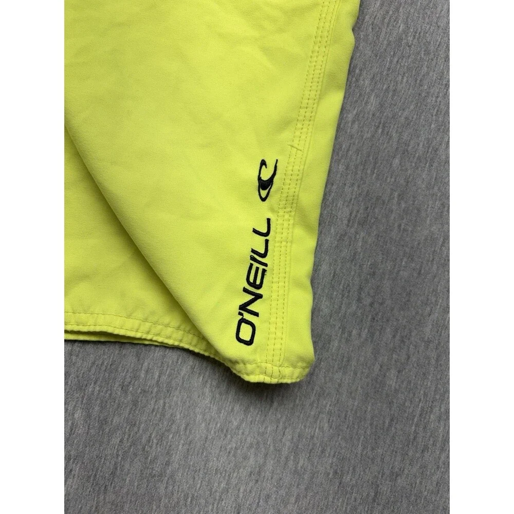 O'Neill Yellow Board Shorts Swim Trunks SIZE 31